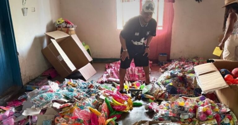 El gesto solidario de Fabra que emocionó en su pueblo natal en Colombia