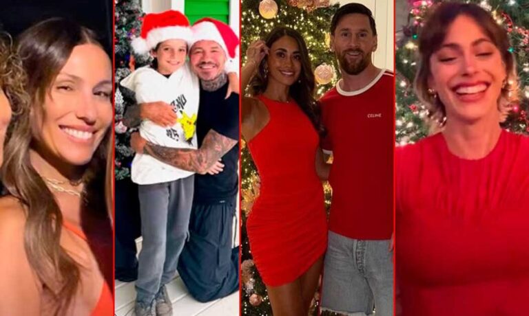 Qué looks! Las mejores fotos de los famosos festejando Navidad en familia