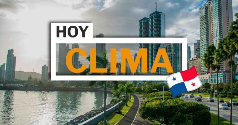 Pronóstico del clima en Panamá este lunes: temperatura, lluvias y viento