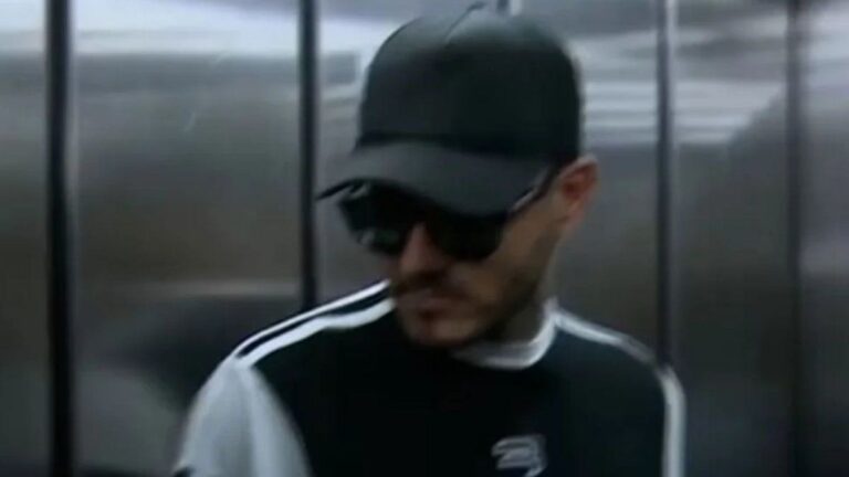 Mauro Icardi protagonizó un blooper en el ascensor de la fiscalía: qué pasó