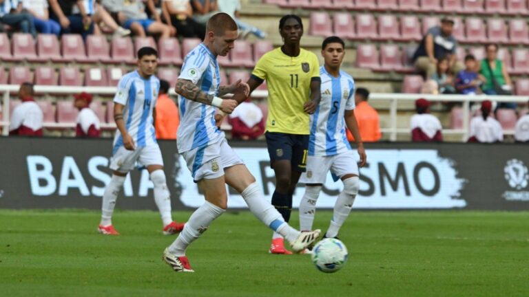 Sudamericano Sub-20: Argentina igualó sin goles con Ecuador y terminó segunda