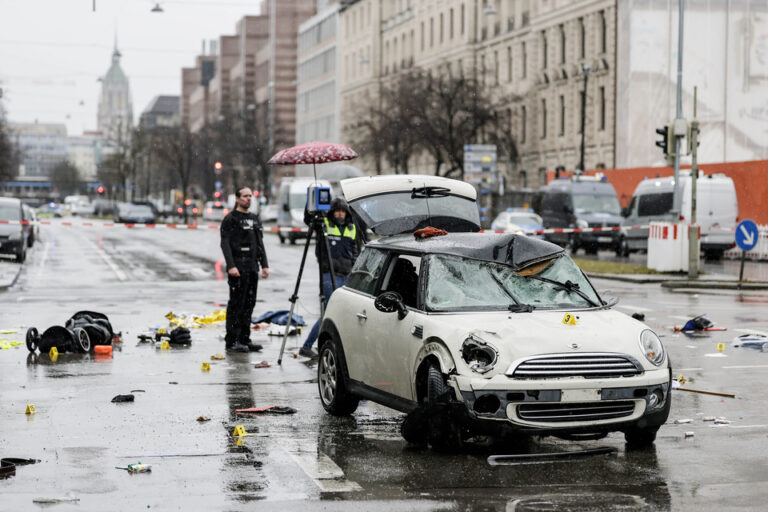 Atropello masivo en Munich a diez días de los comicios
