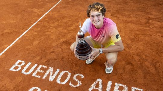 Joao Fonseca superó a Cerúndolo y se consagró con el título del Argentina Open