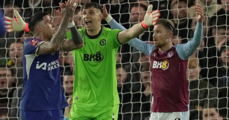 Dibu vs. Enzo: Aston Villa recibe al Chelsea