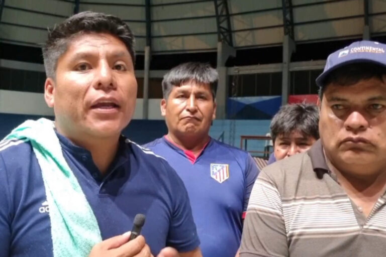 Leonardo Loza tildò de ‘payaso personal de Evo Morales’ a Mario Cronembold