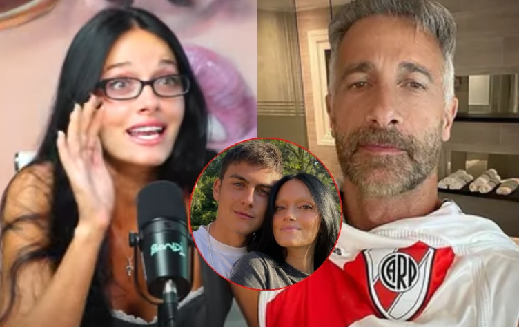 Oriana Sabatini reveló el serio problema de su papá con Paulo Dybala: No le da igual que él