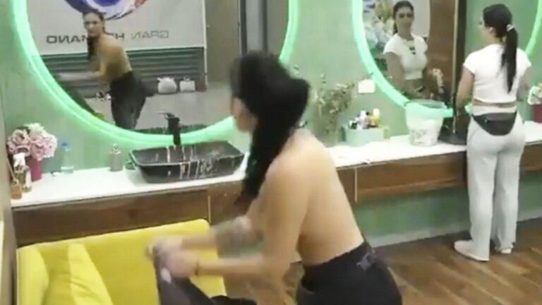 Chiara Mancuso quedó al desnudo frente a las cámaras de Gran Hermano y se volvió viral