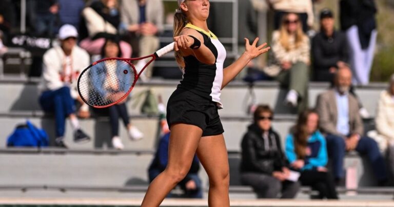 Cómo le fue a Luna Cinalli, la joven argentina, en los cuartos de Roland Garros Junior