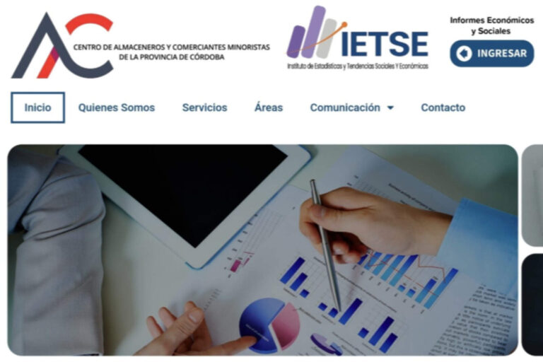 El Centro de Almaceneros de Córdoba lanzó su nuevo sitio web institucional