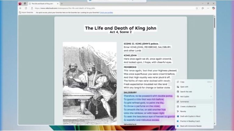 Microsoft lanzó nuevas funciones con Inteligencia Artificial para Windows 11