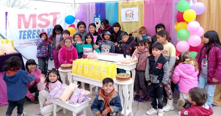 La Plata. Celebrar las infancias es luchar contra la pobreza y el ajuste