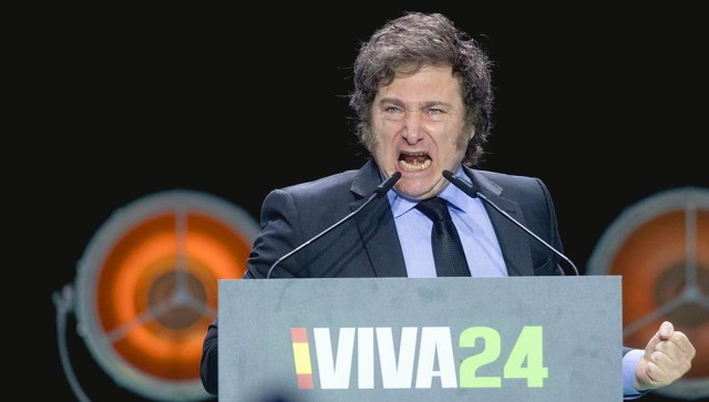 Milei participó de un acto de VOX y habló sobre Charlie Kirk