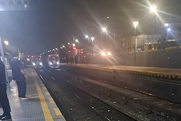 Choque de trenes en Campo de Mayo